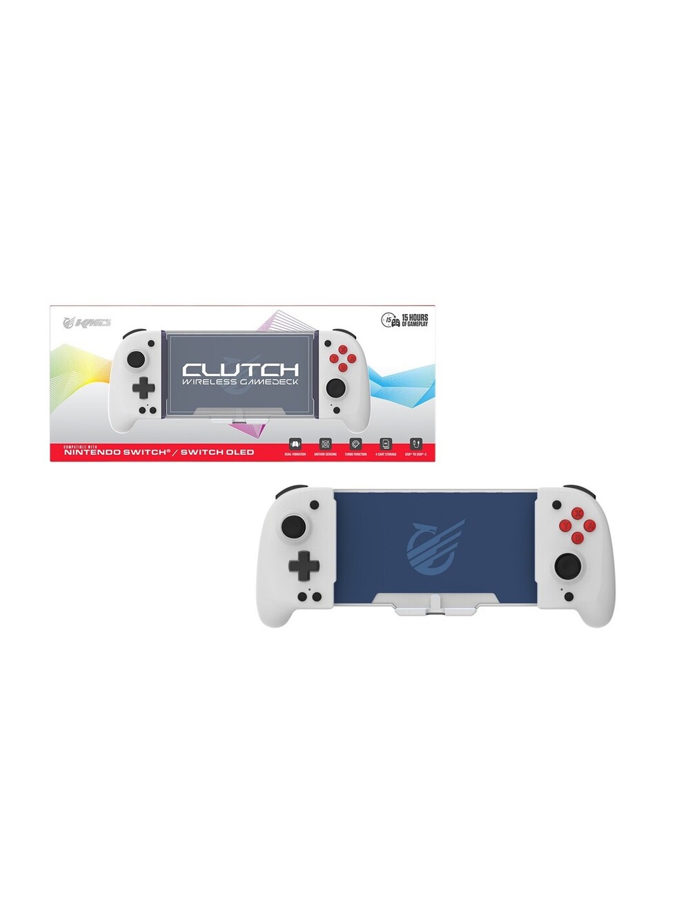 KMD Clutch Wireless Handheld Joypad Controller for Switch